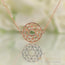 14kt Rose Gold Vermeil - Heart Chakra Necklace