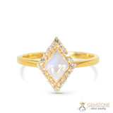 Moonstone Ring
