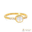 14k Gold Vermeil Moonstone Ring - Leisure