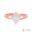 14k Rose Gold Vermeil Moonstone Ring - Tilda