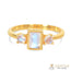 14k Gold Vermeil Moonstone Ring - Fame