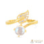 14k Gold Vermeil Moonstone Ring - Harmony