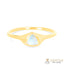 14k Gold Vermeil Moonstone Ring - Novella