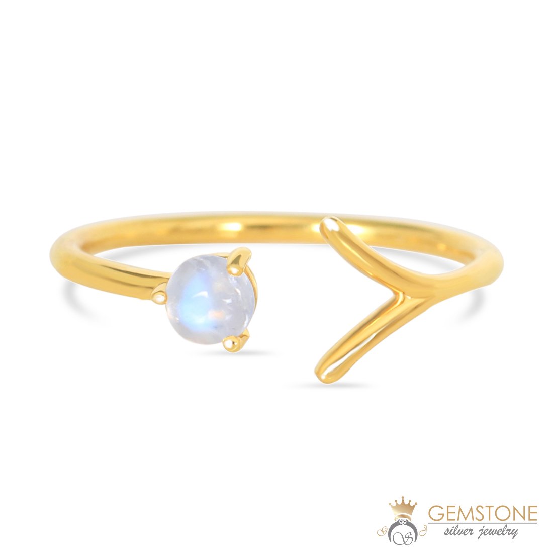 Moonstone Ring