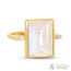 14k Gold Vermeil Moonstone Ring - Essence
