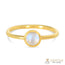 14k Gold Vermeil Moonstone Ring - Soul