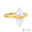 14k Gold Vermeil Moonstone Ring - Sense