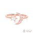 14k Rose Gold Vermeil Moonstone Ring - Luna Thrill
