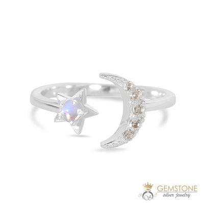 Moonstone Ring