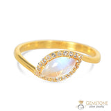 Moonstone Ring