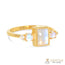 14k Gold Vermeil Moonstone Ring - Royalty