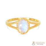 Moonstone Ring