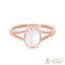 14k Rose Gold Vermeil Moonstone Ring - Verve
