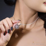 Moonstone Pendant-Core Of Life - Gemstone Silver Jewelry