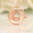 14kt Rose Gold Vermeil - Brow Chakra Ring