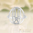 925 Sterling Silver - Hand Of Fatima Good Karma Chakra Ring