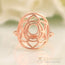 14kt Rose Gold Vermeil - Sacral Good Karma Ring