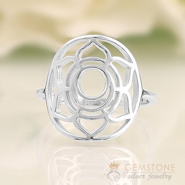 925 STERLING SILVER -SACRAL GOOD KARMA RING - Gemstone Silver Jewelry