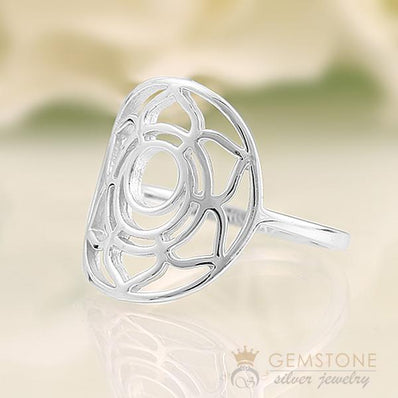 925 STERLING SILVER -SACRAL GOOD KARMA RING - Gemstone Silver Jewelry