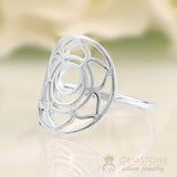 925 STERLING SILVER -SACRAL GOOD KARMA RING - Gemstone Silver Jewelry