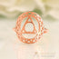 14kt Rose Gold Vermeil - Throat Chakra Ring