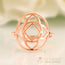 14kt Rose Gold Vermeil - Base Chakra Ring