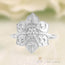 925 Sterling Silver - Coexist Good Karma Chakra Ring