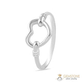Silver Ring-Linking Love