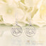 925 Sterling Silver - Lotus Good Karma Chakra Earring
