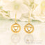 14kt Gold Vermeil - Throat Chakra Earring