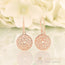 14kt Rose Gold Vermeil - Crown Chakra Earring