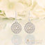 925 Sterling Silver - Crown Chakra Earring