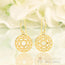 14kt Gold Vermeil - Heart Chakra Earring