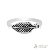 Silver Ring-Dreamy Feather