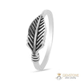 Silver Ring-Dreamy Feather