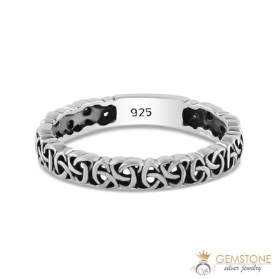 Silver Ring-Celtic Trail