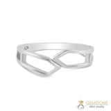 Silver Ring-Clashing Peaks