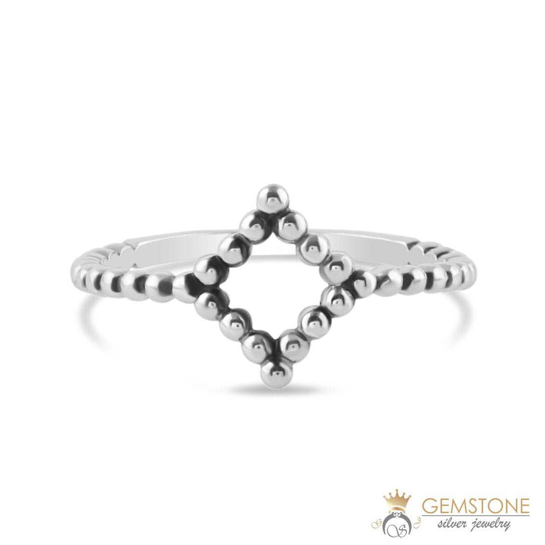 Silver Ring-Pearly Shimmer