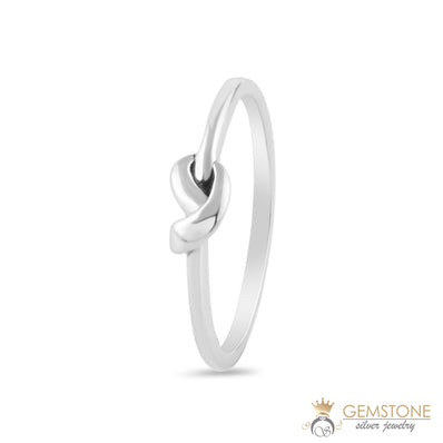 Silver Ring-Knotted Petite