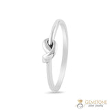 Silver Ring-Knotted Petite
