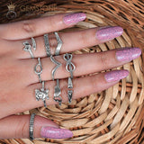 Silver Ring-Cuddly Bear - gemstonesilverjewelryus