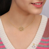 14KT YELLOW GOLD -SACRAL CHAKRA CHOKER - gemstonesilverjewelryus