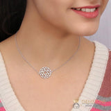 925 STERLING SILVER -HEART CHAKRA CHOKER - gemstonesilverjewelryus