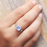 Moonstone Ring-Plushness-S - gemstonesilverjewelryus