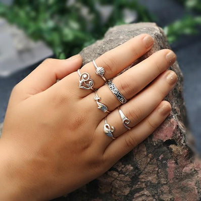 Silver Ring-Magical Wave