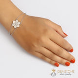 925 STERLING SILVER -COEXIST IN HARMONY CHAKRA BRACELET - gemstonesilverjewelryus