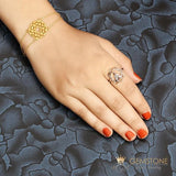 925 STERLING SILVER -BUDDHA GOOD KARMA CHAKRA RING - gemstonesilverjewelryus