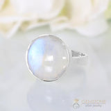 Moonstone Ring-Aurora