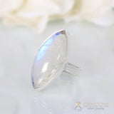 Moonstone Ring-Edged Serenity