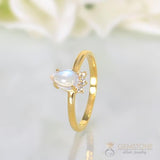 Moonstone Ring-Adelia-G
